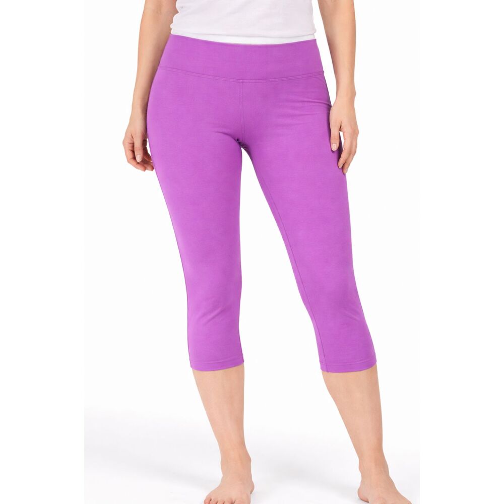 Under Armour Cropped Active Legging Purple M